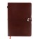 Dated diary 2025, A5 168 sheets, Devente. Saltos, soft leatherette cover, perforation, liesse, block 70, brown