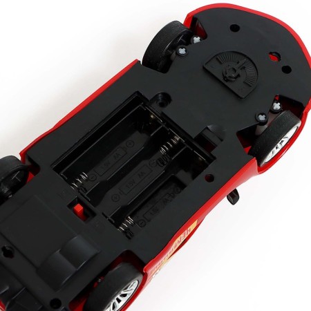 Radio -controlled machine "Sports", works on batteries, the color of the red-3