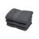Arya Home Miranda Soft, 500 gr, size 70x140 cm, gray gray towel.
