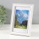 Photo frame Plastic "Kame" 10x15 cm, white