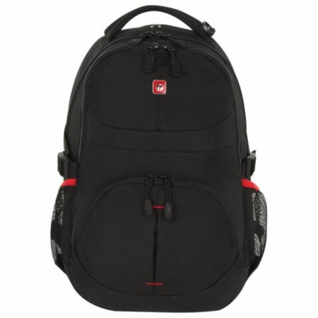 Germanium "S-06" university, compacted back, lightweight, black, 46x32x15 cm, 226953-1