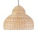 Lamp ceiling from the rattan "Danang" 1x120W, E27, 50x50x50 cm