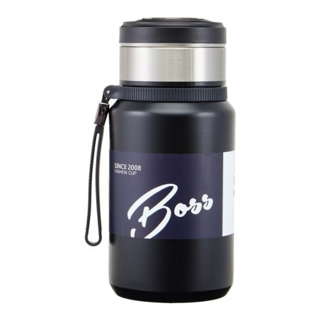 Thermos 1 l, retains heat 12 hours, with a strainer and a tea compartment-2