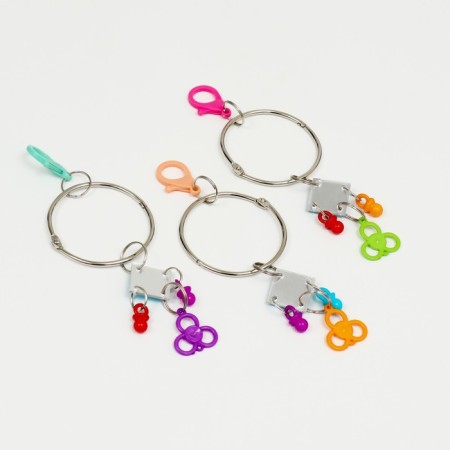 Toy - bird mirror with a bell and a hoop, 27 x 7 cm-6