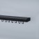 Clorine cornice is single -row, color: black, 160 cm