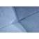 Stool Bar loft Metal/velor, white/blue 35x35x65 cm