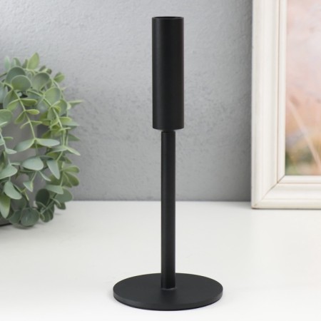 Summary metal per 1 candle "Simp" d = 2 cm black 9x22 cm-1
