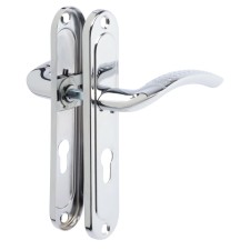 Lockland 003 bar handles, m/o 55 mm, chromium color