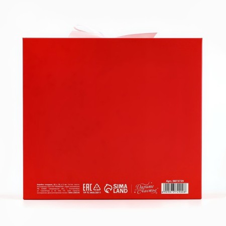 Two -way folding box "New Year's toys", 20 x 18 x 5 cm, New Year-5
