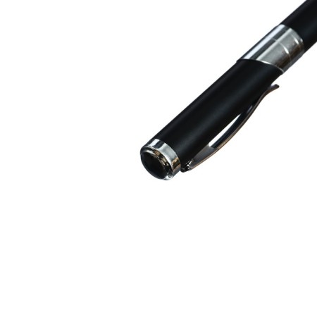 Gift handle, ball "business" in a plastic case, rotary, black with silver inserts-6