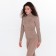 Female thermal underwear (jumper, leggings), coffee color, size 54 (xl)