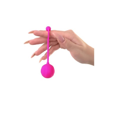 Vaginal ball L’ EROINA by Toyfa Blush, silicone, pink color, d = 3.1 cm, 65 g-2