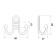 Hook Marlok 04.45.33 208-in, bronze color