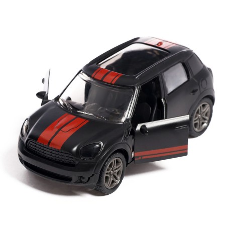 The machine "Night Racing", metal, inertia, doors, light and sound effects, 1:32, black color, open-3