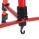The telescopic prayer, tripod, metal, red