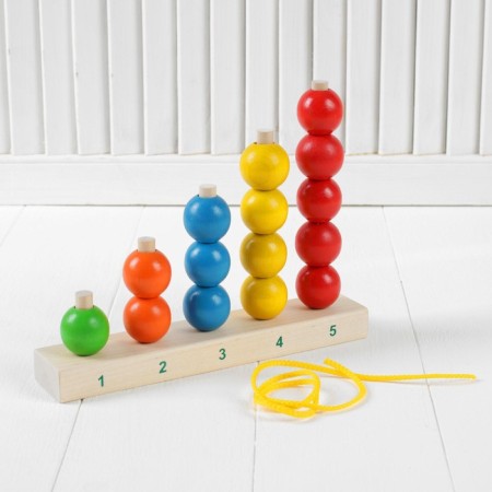 Pyramid "Rainbow", ball: 3 cm-2