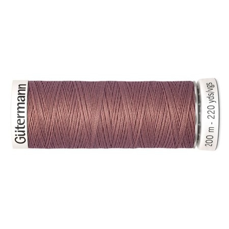 SEW-HALL thread for all materials, 200 m, 748277 (844 pink clay)