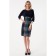 Women's dress, size 42, blue color