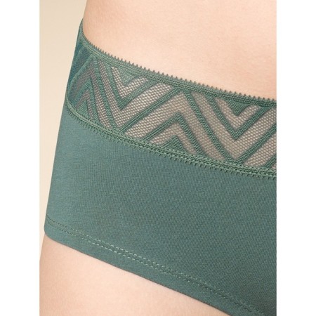 Women's panties, size 48, green color-2