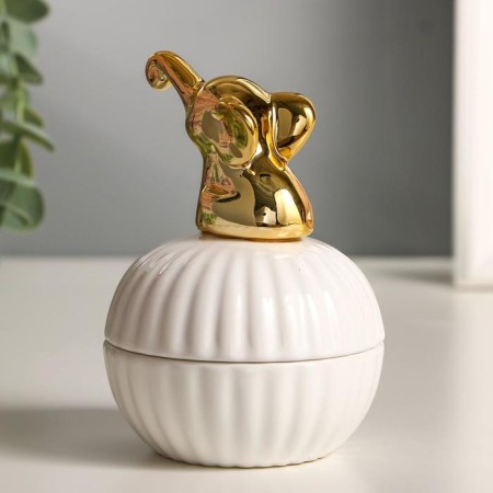 Coramics Coramics "Golden Elephant" 11.3x8x8 cm-3