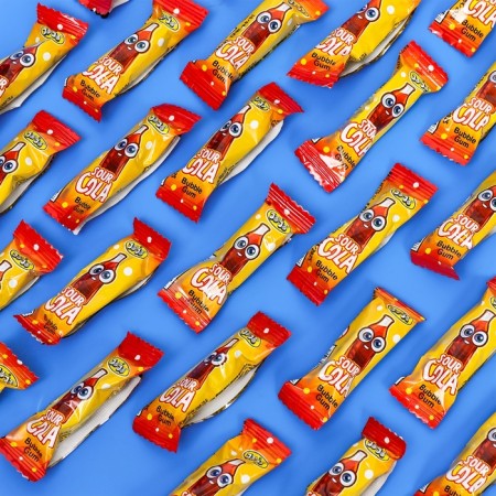 Chewing gum "Sour Cola" with a liquid center, box display, 5 g-2