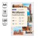 Photo paper for jet printing A4, 50 sheets Officespace, 180 g/m2, one -sided, glossy