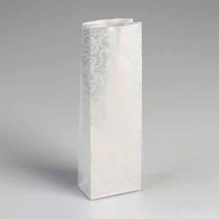 Pack Pack Package "White Lace", matte, 7 x 4 x 21 cm