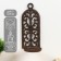 Cast iron candle for 1 candle wall "openwork" 24x10x12.5 cm