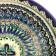 Buditsa Rishtan ceramics "Patterns", 23 cm, mix
