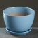 Flower Pot "Antik" Blue, 0.75l