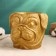 Kashpo "Ricky" gold, 18x16x15cm