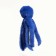 A toy for cats "octopuses" from artificial fur, up to 19 cm, blue