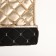 Gloves are female, dimensionless, without insulation, gold color