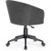 Computer chair thibault plastic/velor, black/graphite 60x60x81 cm