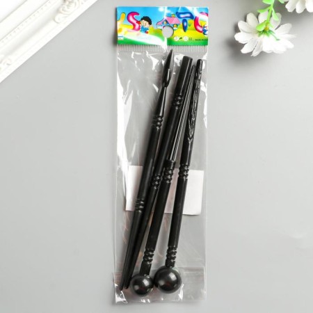 Tools for giving the form to Foamiran (set 4 pcs) 16.5 cm-2
