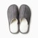 Women's slippers 40-41, gray color