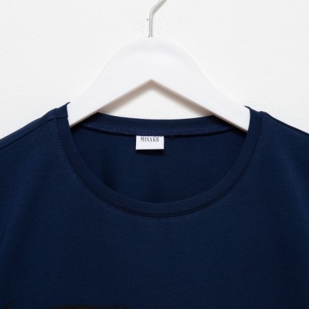 Men's T-shirt Minaku "Key" Blue color, rr 48-7