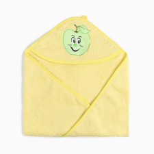 Apple-apple ocorous 75x95cm, yellow color, maistra, 100% cotton