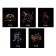 Notebook of 48 sheets in Calligrata Neon cage, cover coated cardboard, uf-lak, block offset, mix
