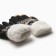 Female gloves on the claim Minaku 22 cm black
