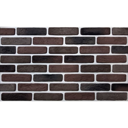 Barcelona gypsum tiles, brick mix No. 4, smoked, 1 sq m.-1