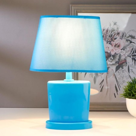Table lamp 03000 1he14 15W blue 20x28.5x11 cm Risalux-1