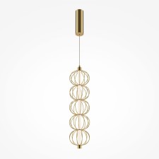 Светильник подвесной Maytoni MOD216PL-L10G3K, LED, 17Вт, 13,9х13,9х375,8 см, 1050Лм, цвет золото