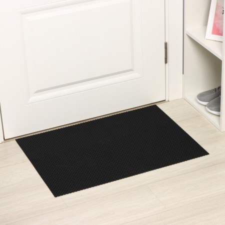 Rapid rug "zig-zag", 50 × 70 cm, black color-1