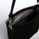 Salm-free bag of cross-bodi with a zipper, black color
