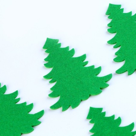 Decor "Christmas trees", set of 10 pcs.-1