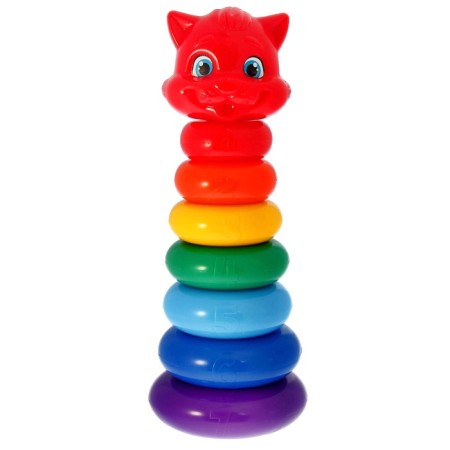 Pyramid 7 rings "Cat"-3
