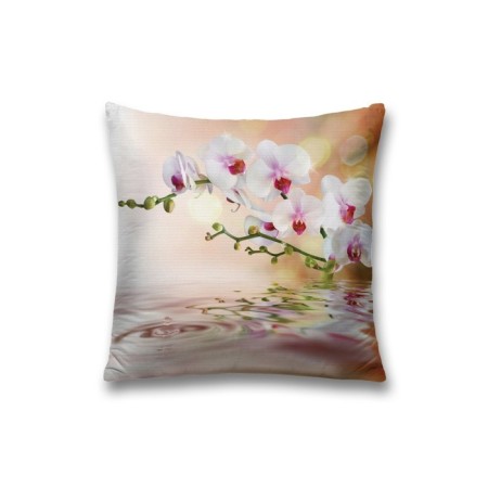 Pillowess decorative “Tender orchid”, on a zipper, size 45x45 cm