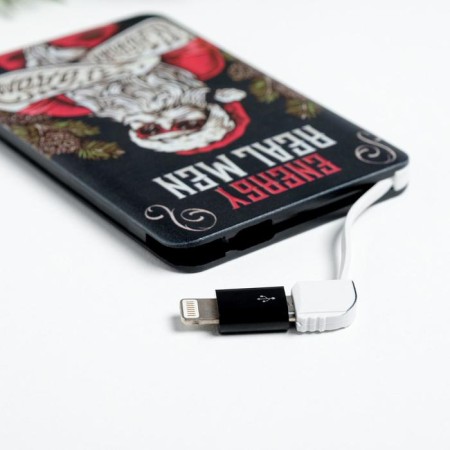 New Year's charger "Real Men", 2500 MAH-10