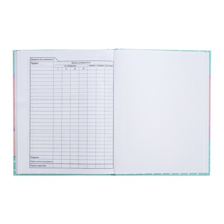 Metoyou universal diary for grades 1-11, hard cover, matte lamination, sparkles, 40 sheets-8